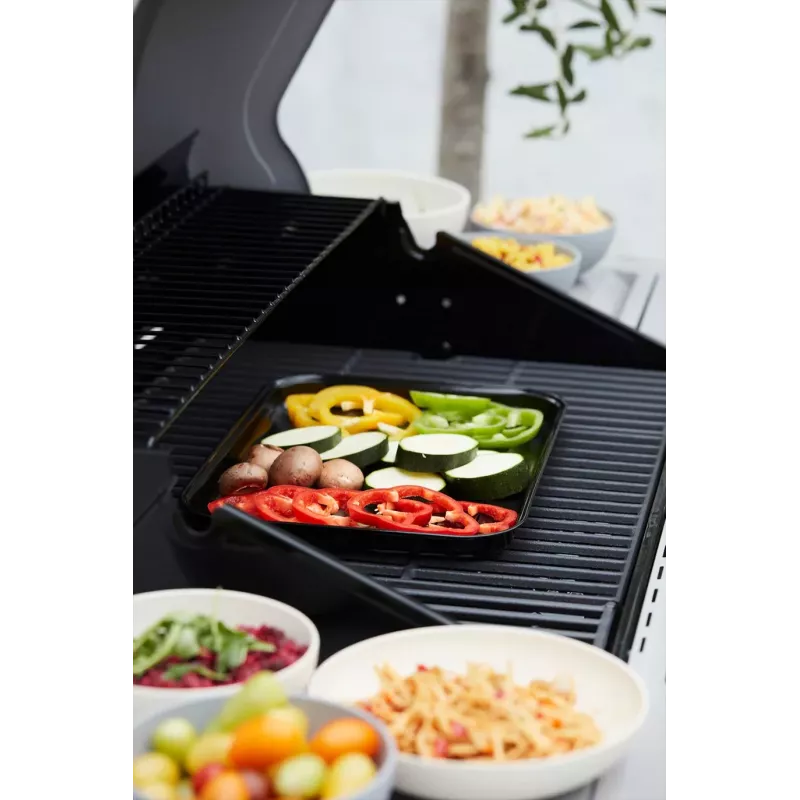 Barbecook Daugkartinė emaliuota kepsninės keptuvė 34,5 x 24 x 3 cm (12 vnt.) BC-ACC-7080