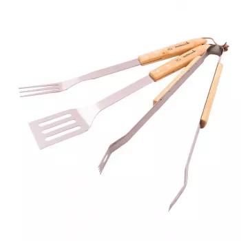 Barbecook 3 dalių standartinis BBQ įrankių rinkinys FSC 47 cm (6 vnt. pakuotė) BC-ACC-7094