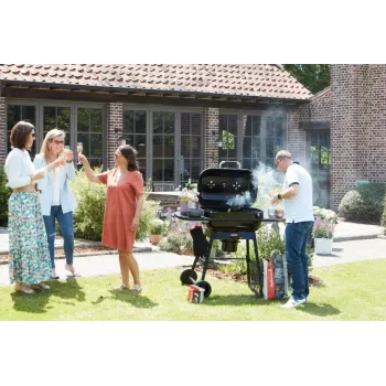 Barbecook anglies kepsninė Magnus Premium, 85 x 64 x 110 cm, juoda