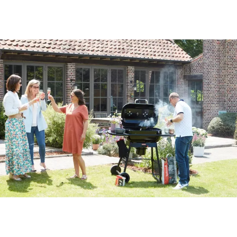 Barbecook anglies kepsninė Magnus Premium, 85 x 64 x 110 cm, juoda