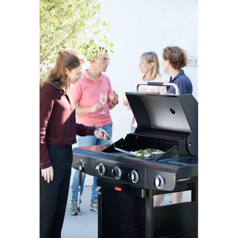 Barbecook dujinė kepsninė Siesta 310 Graphite, 124 x 56 x 118 cm | BC-GAS-2072