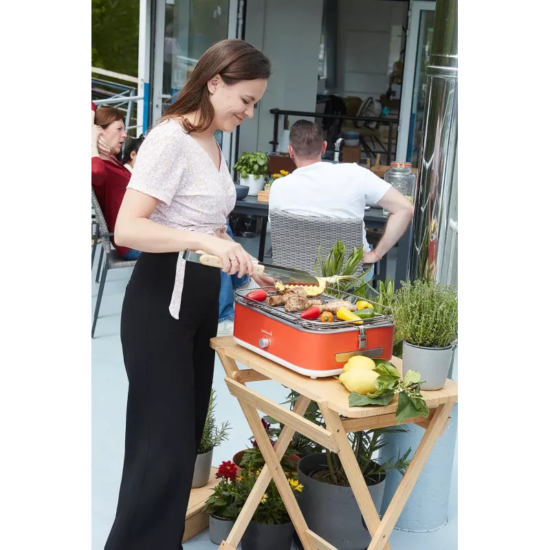Barbecook BC-ELE-1001 E-Carlo Electric Table Grill 2500 W Red