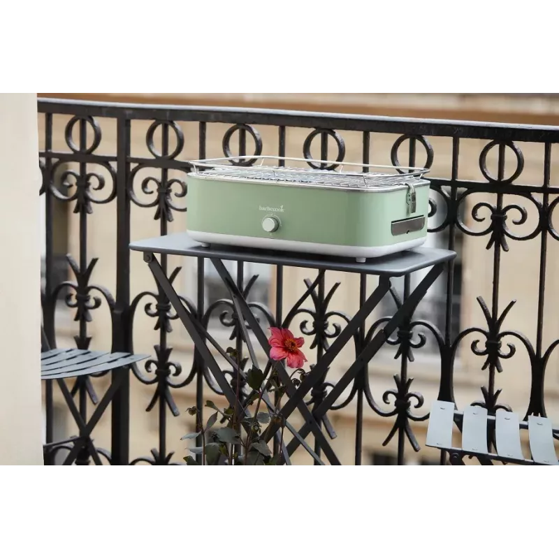 Barbecook elektrinė kepsninė E-Carlo BC-ELE-1002 stalinė 2500 W žalia