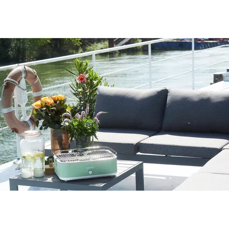 Barbecook elektrinė kepsninė E-Carlo BC-ELE-1002 stalinė 2500 W žalia