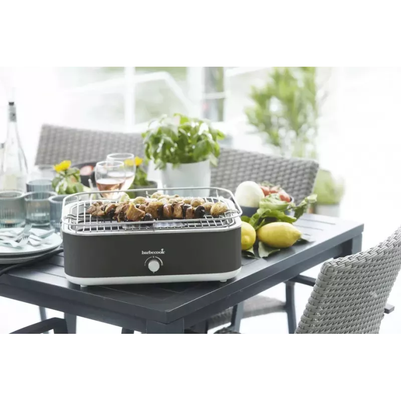 Barbecook E-Carlo Electric Tabletop Grill 2500 W Midnight Grey