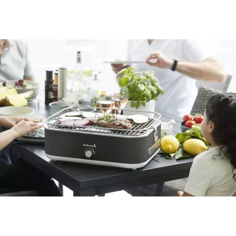 Barbecook E-Carlo Electric Tabletop Grill 2500 W Midnight Grey