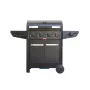 Barbecook dujinė kepsninė Luca 412 su spintele ir šoniniu degikliu, 145,4 x 60,3 x 112,3 cm, juoda