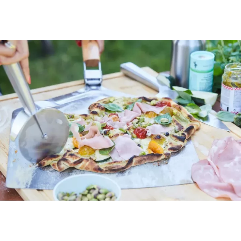 Barbecook Premium pjaustytuvas picoms 28,7 cm nerūdijančio plieno ašmenimis, juoda rankena