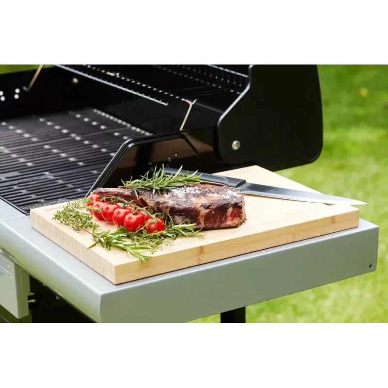 Barbecook Bamboo pjaustymo lenta su grioveliu FSC 40x30x3 cm, 3 vnt. pakuotė