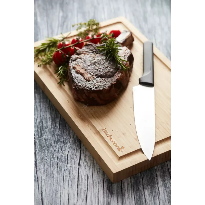 Barbecook Bamboo pjaustymo lenta su grioveliu FSC 40x30x3 cm, 3 vnt. pakuotė