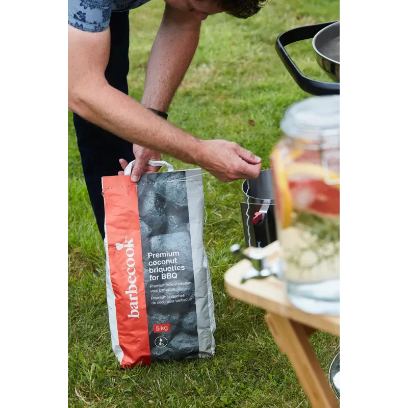 Barbecook Premium Coconut Briquettes, 5kg (30 vnt.) - BC-ACC-7425
