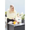 Barbecook Premium Buddy, skirta dujinei kepsninei BC-GAS-2070 – juodas šoninis stalelis