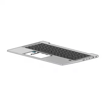 HP viršutinis dangtelis su klaviatūra CP+PS BL SR, skirtas HP 15-dw0000 serijai, „Nordic“ išdėstymas, juoda