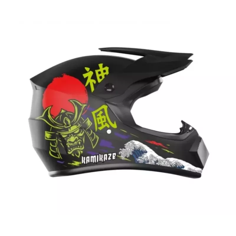 Pilnas veido šalmas Kamikaze Katana AKC204 dydis M