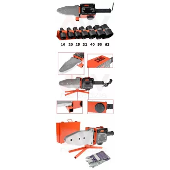 FERRO MAR-POL Suvirinimo aparatas PVC vamzdžiams Didelis 1500W