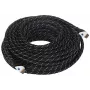 HDMI kabelis 25 m - didelės spartos su Ethernet, 4K@60Hz, 18 Gbps, juodas