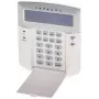 Alarmo valdymo skydelio klaviatūra K32LCD+-W2W Paradox - 32 simbolių mėlynas LCD, 2 eilutės, laidinė, balta