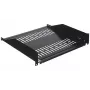 DELTA OPTICAL P19-2U/459*P2 Rack Shelf 2U 19 inch 459mm Black 25kg
