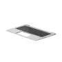 HP SPS-TOP COVER W/KB BL SP - Natūralus sidabras - Ispaniška klaviatūra - HP Pavilion 15-CS serija