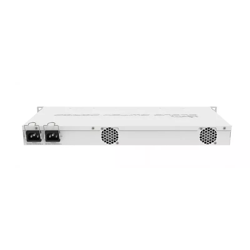 MikroTik CRS328-4C-20S-4S+RM valdomas L2/L3 jungiklis, 1U montavimui į stelažą, 20x SFP, 4x SFP+, 4x Combo, baltas
