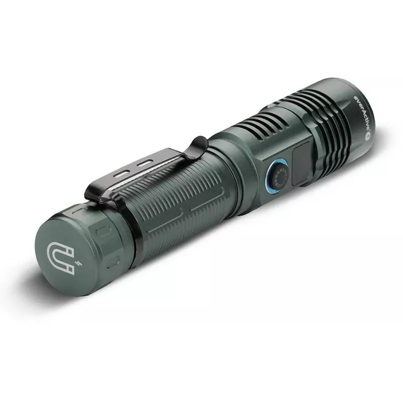 EverActive FL-700R Spotter LED žibintuvėlis 700 liumenų, įkraunamas per USB-C