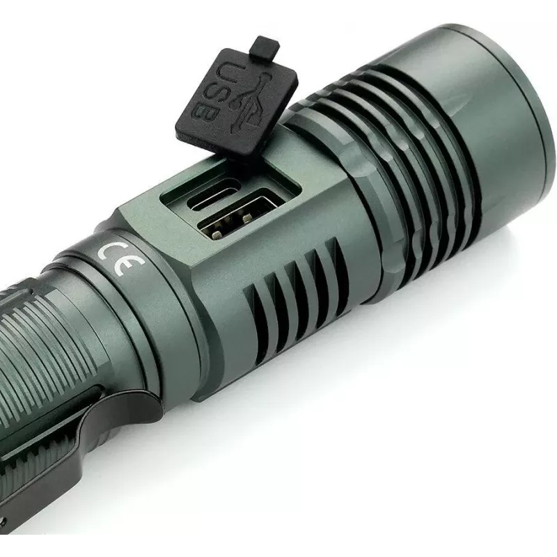 EverActive FL-700R Spotter LED žibintuvėlis 700 liumenų, įkraunamas per USB-C