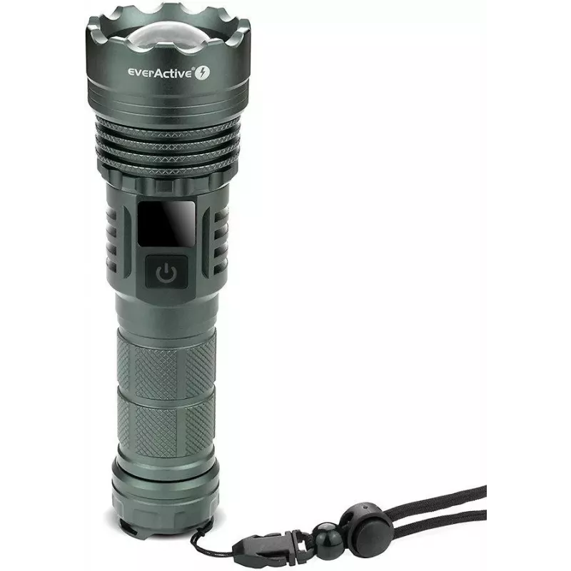EverActive FL-1500R Scope Įkraunamas Prožektorius 1500 Lumenų USB-C