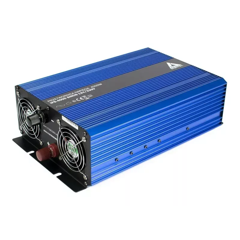 AZO Digital 12 VDC / 230 VAC keitiklis SINUS IPS-4000S 4000W gryno sinusinio bangos keitiklis