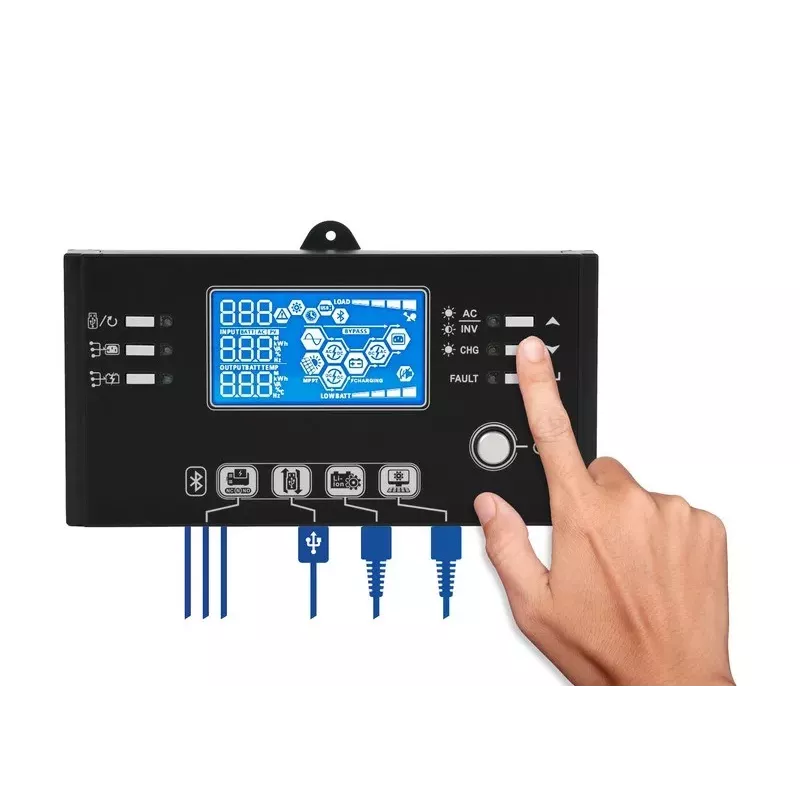 Hibridinis saulės inverteris nepriklausomam tinklui AZO Digital ESB 3KW-24