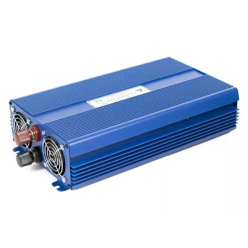 AZO Digital 24 VDC / 230 VAC ECO MODE SINUS IPS-2000S PRO 2000W gryno sinuso bangos įtampos keitiklis