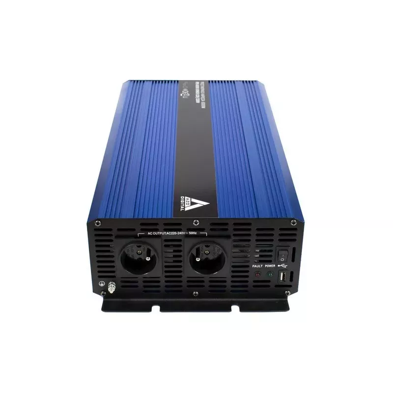 AZO Digital 12 VDC / 230 VAC gryno sinusinio bangos keitiklis IPS-8000S 8000W