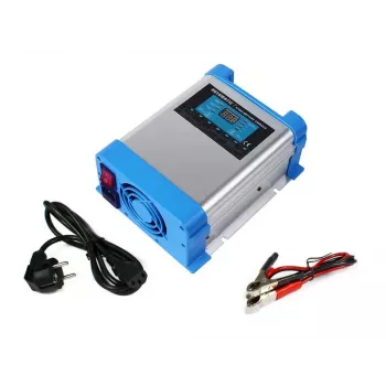 AZO Digital 12V AC akumuliatoriaus įkroviklis BC-40 PRO 40A (230V/12V) LCD 7 pakopų įkroviklis