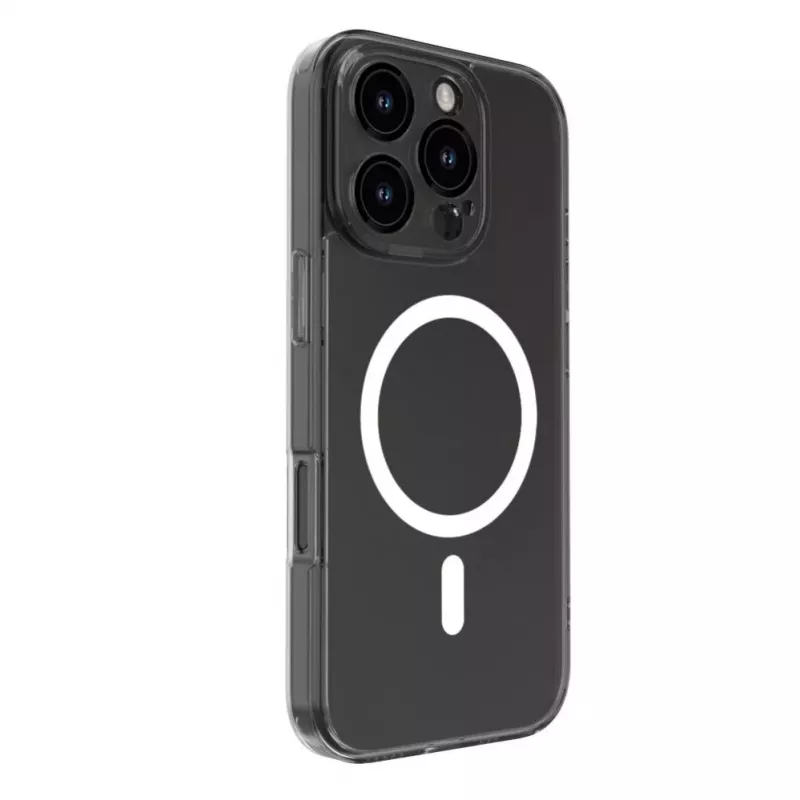Evelatus Apple iPhone 16 Pro skaidrus dėklas su MagSafe ir fotoaparato apsauga, permatomas