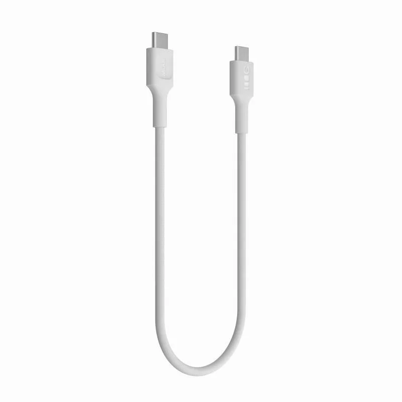 Green Cell PowerStream USB-C į USB-C laidas 100W Baltas 0,3m