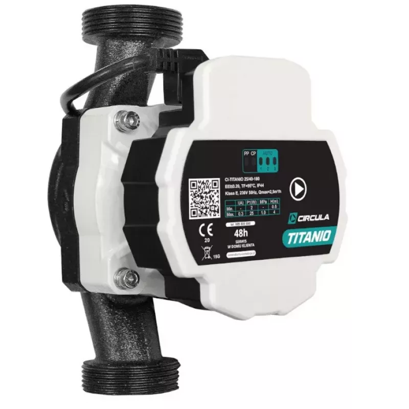 CIRCULA Vandens siurblys Titanio 25/80 130mm