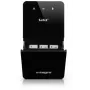 SATEL INT-SF-B Dark LCD klaviatūra su artumo skaitytuvu, skirta INTEGRA/VERSA valdymo pultams