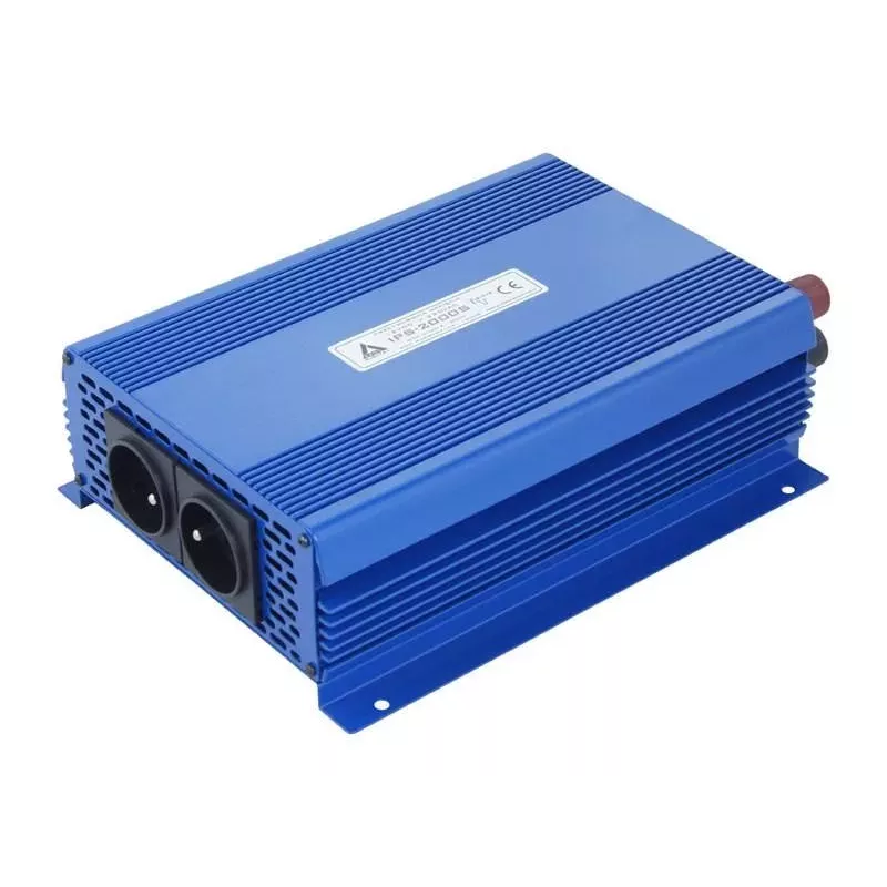 AZO Digital 24 VDC / 230 VAC ECO MODE SINUS IPS-2000S 2000W įtampos keitiklis