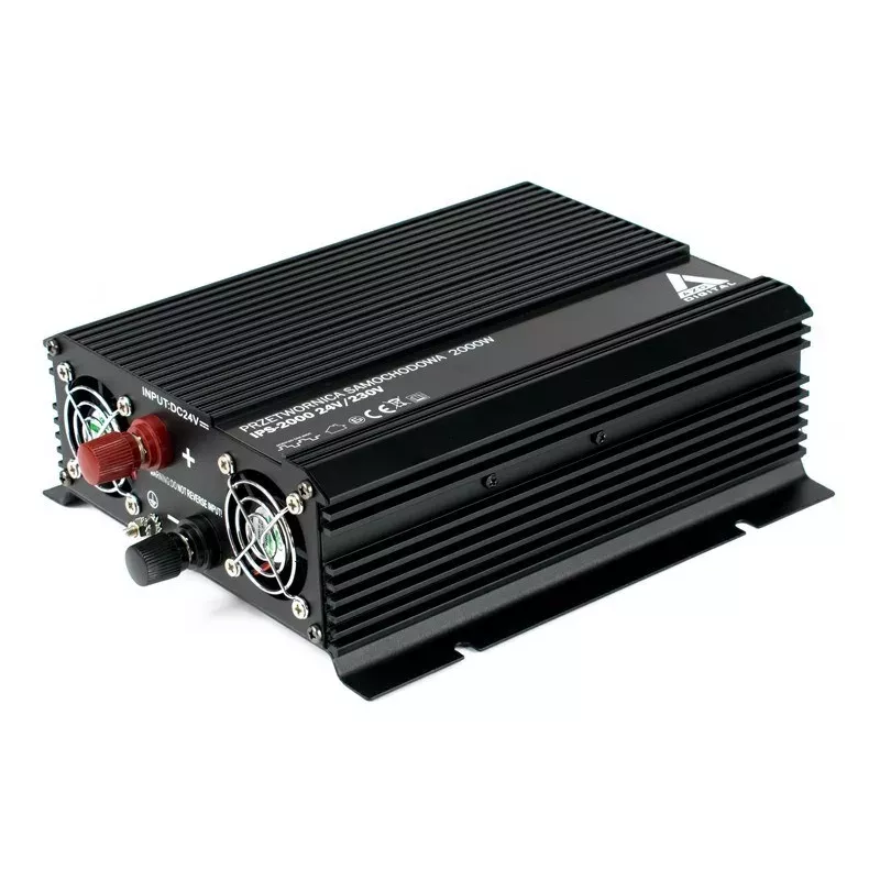 AZO Digital 24 VDC / 230 VAC Automotive Inverter IPS-2000 2000W