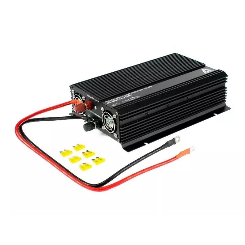 AZO Digital 24 VDC / 230 VAC automobilinis keitiklis IPS-3200 3200W