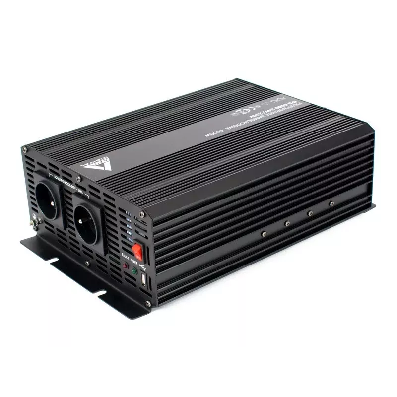 AZO Digital 24 VDC / 230 VAC automobilinis keitiklis IPS-4000 4000W