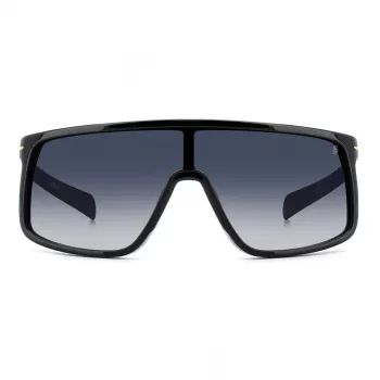 DAVID BECKHAM DB99VISOR2M2 Vyriški akiniai nuo saulės - Visor/Shield, polikarbonatinis lęšis, UV400 apsauga