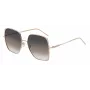 BOSS BOSS1707SBKU Moteriški akiniai nuo saulės Juoda Havana Acetatas Pilkas Gradientinis Lęšis 58mm