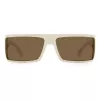 DSQUARED2 Vyriški akiniai nuo saulės D2-0140-S-SZJ Pilot Acetate Juodas rėmelis Pilki lęšiai 73mm