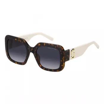 THE MARC JACOBS Moteriški akiniai nuo saulės MARC647SXLT - Acetatinis rėmelis, UV400 apsauga, 53 mm lęšiai