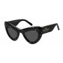 THE MARC JACOBS Moteriški Akiniai Nuo Saulės MARC798SSTR80 - Stačiakampis Havana Acetato Rėmelis, Rudi Polikarbonato Lęšiai, UV400 Apsauga, 48/24/140 mm