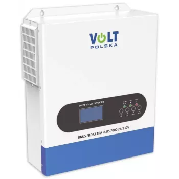 Volt Polska SinusPro ULTRA PLUS 7000 24/230V saulės keitiklis 3500/7000W Wi-Fi + 100A