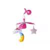LEAN TOYS Baby Bed Carousel Sky Clip Pink