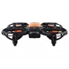LEAN TOYS nuotoliniu valdymu dronas su šviesomis oranžinis