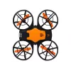 LEAN TOYS nuotoliniu valdymu dronas su šviesomis oranžinis