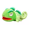 LEAN TOYS Plush Green Dragon Mascot Puppet 30 cm
